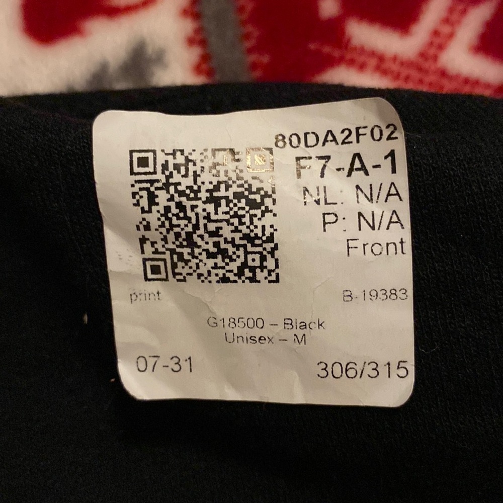 Virginity rocks black hoodie - Danny Duncan. Bought as a gift but it didn’t fit.
